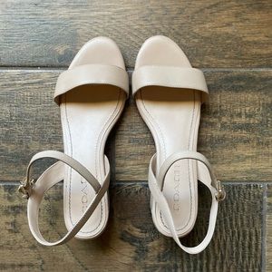 Bare It All In These Nude Coach Numbers-Coach Ida Sandal